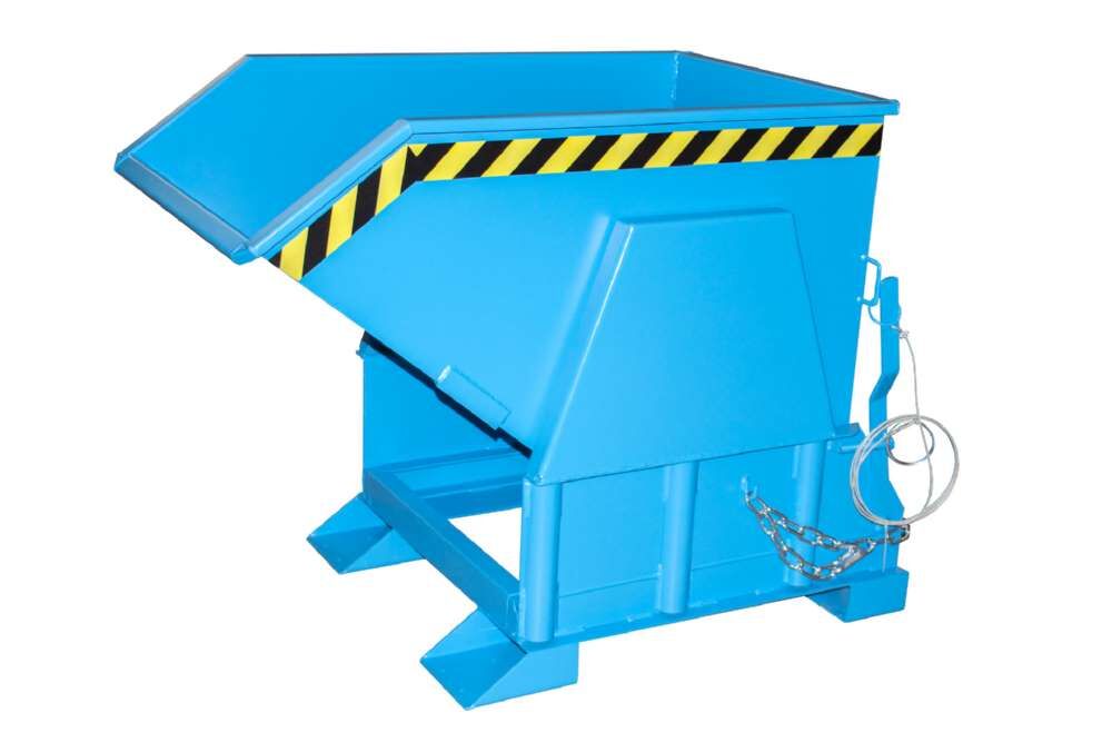 Bauer Kippbehälter BK 50 lackiert in der Farbe Lichtblau Produktbild Bauer Kippbehälter BK 50 lackiert in der Farbe Lichtblau