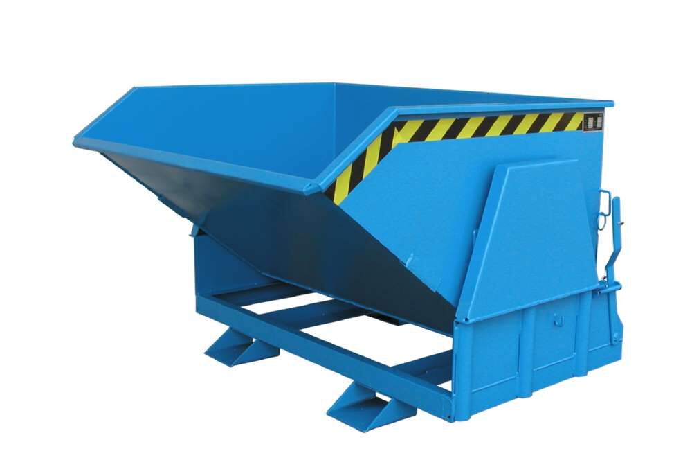 Bauer Kippbehälter BK 80 lackiert in der Farbe Lichtblau Produktbild Bauer Kippbehälter BK 80 lackiert in der Farbe Lichtblau