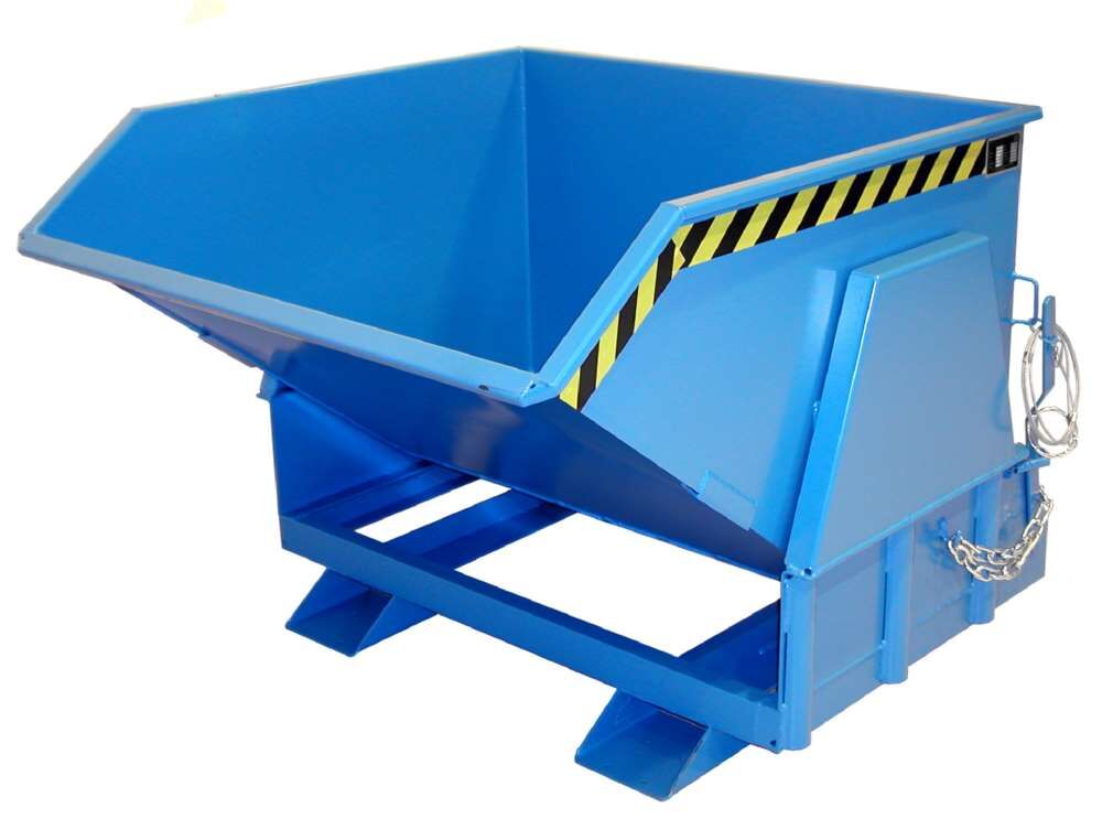 Bauer Kippbehälter BK 100 lackiert in der Farbe Lichtblau Produktbild Bauer Kippbehälter BK 100 lackiert in der Farbe Lichtblau