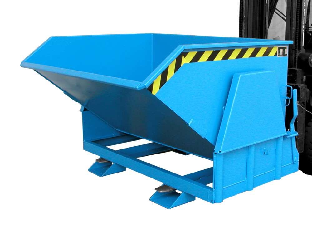 Bauer Kippbehälter BK 120 lackiert in der Farbe Lichtblau Produktbild Bauer Kippbehälter BK 120 lackiert in der Farbe Lichtblau