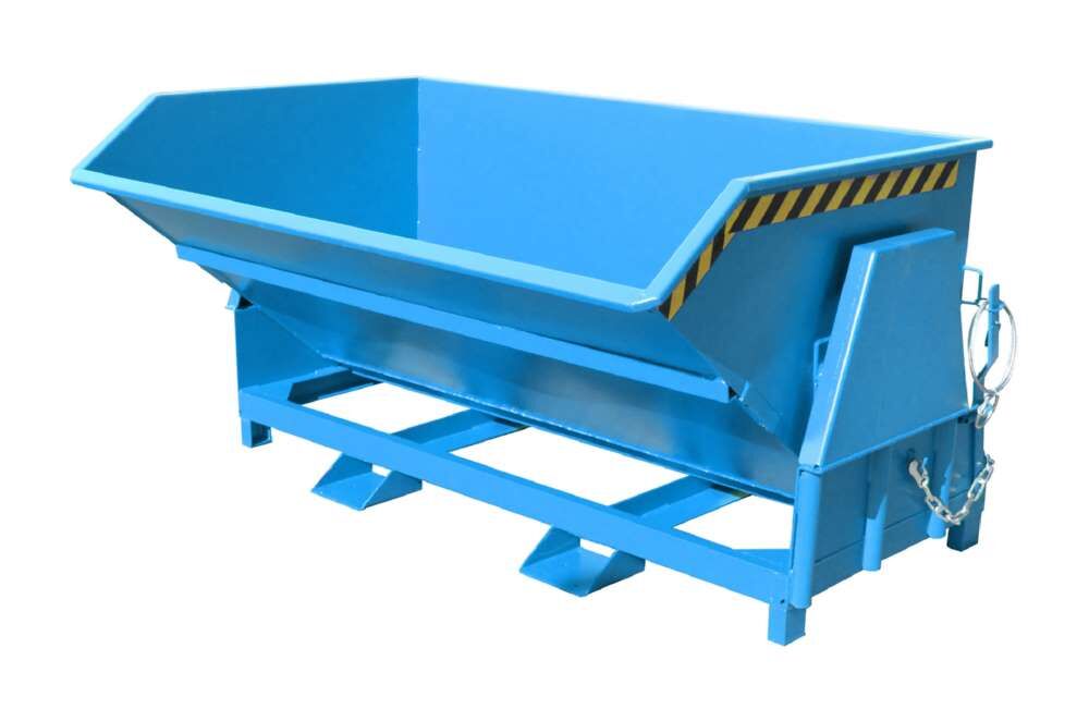 Bauer Kippbehälter BK 200 lackiert in der Farbe Lichtblau Produktbild Bauer Kippbehälter BK 200 lackiert in der Farbe Lichtblau