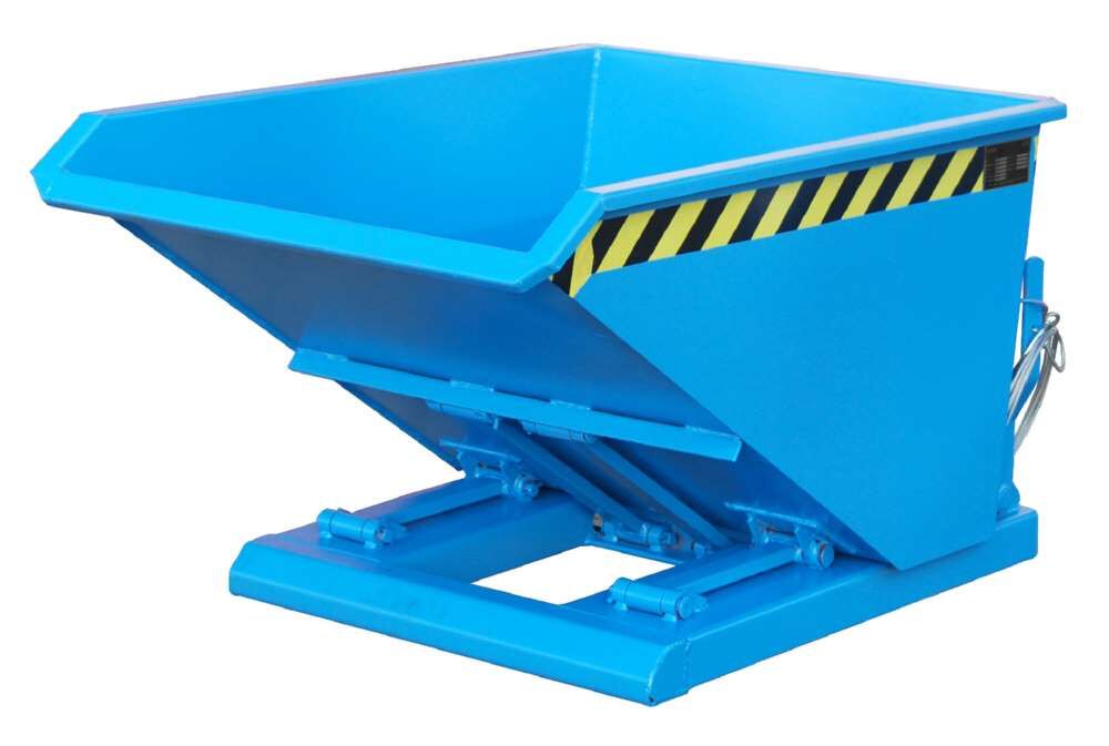 Bauer Kippbehälter NK 30 lackiert in der Farbe Lichtblau Produktbild Bauer Kippbehälter NK 30 lackiert in der Farbe Lichtblau