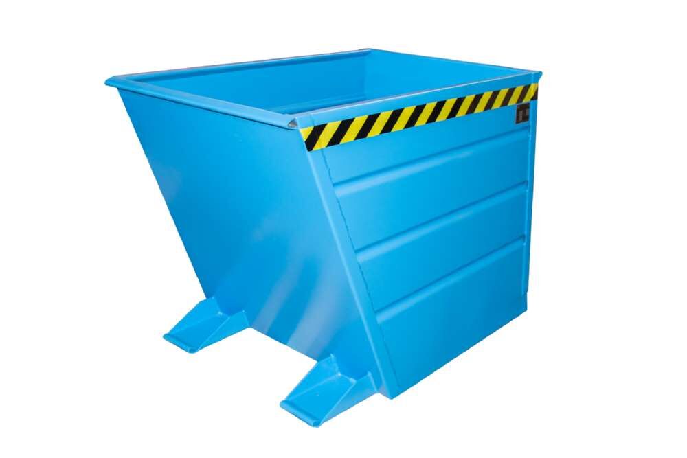 Bauer Kippbehälter VG 700 lackiert in der Farbe Lichtblau Produktbild Bauer Kippbehälter VG 700 lackiert in der Farbe Lichtblau bild 2