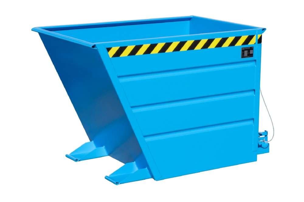 Bauer Kippbehälter VG 700 lackiert in der Farbe Lichtblau Produktbild Bauer Kippbehälter VG 700 lackiert in der Farbe Lichtblau bild 3