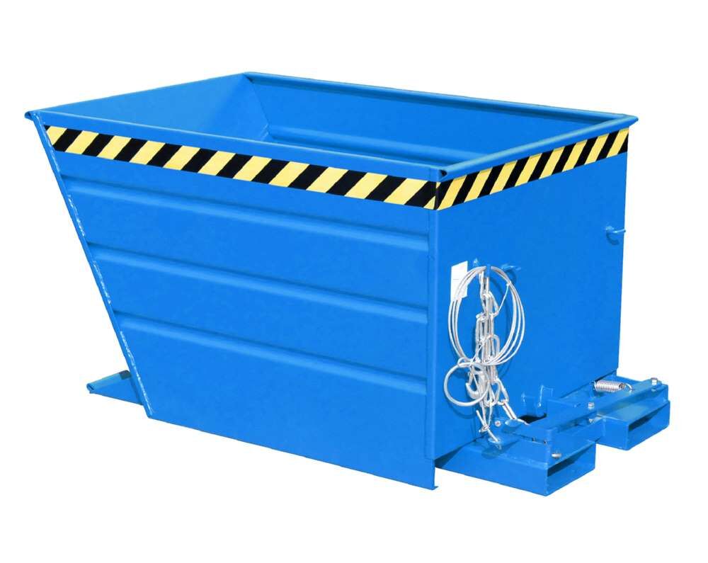 Bauer Kippbehälter VG 900 lackiert in der Farbe Lichtblau Produktbild Bauer Kippbehälter VG 900 lackiert in der Farbe Lichtblau