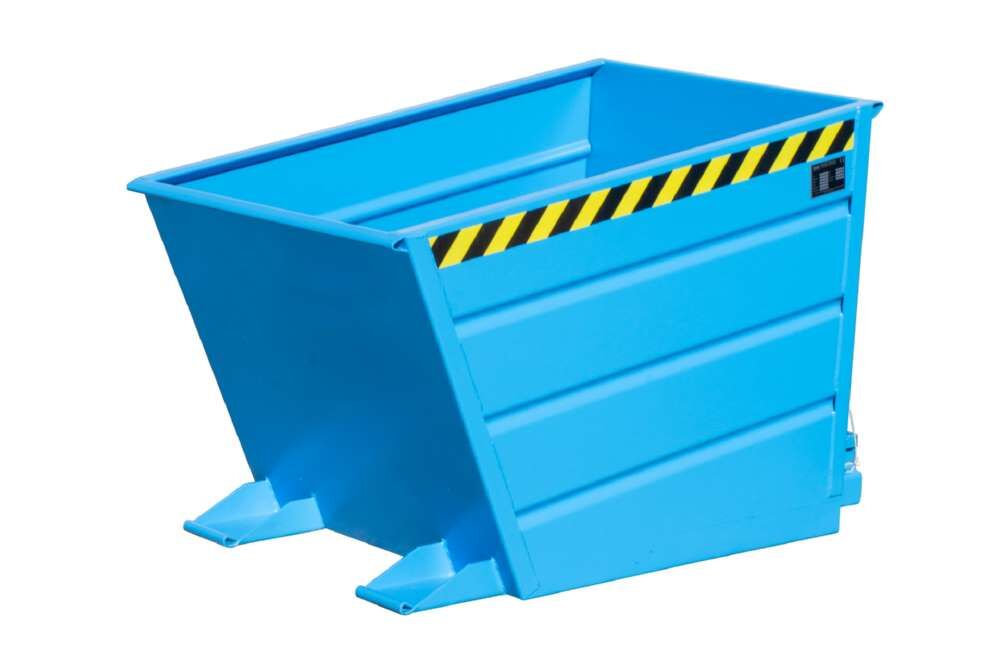 Bauer Kippbehälter VD 650 lackiert in der Farbe Lichtblau Produktbild Bauer Kippbehälter VD 650 lackiert in der Farbe Lichtblau