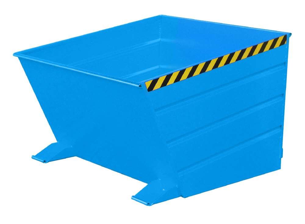 Bauer Kippbehälter VD 1000 lackiert in der Farbe Lichtblau Produktbild Bauer Kippbehälter VD 1000 lackiert in der Farbe Lichtblau