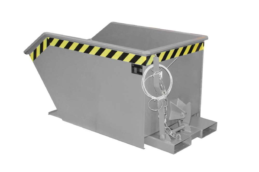 Bauer Kippbehälter GU 500 lackiert in der Farbe Mausgrau Produktbild Bauer Kippbehälter GU 500 lackiert in der Farbe Mausgrau