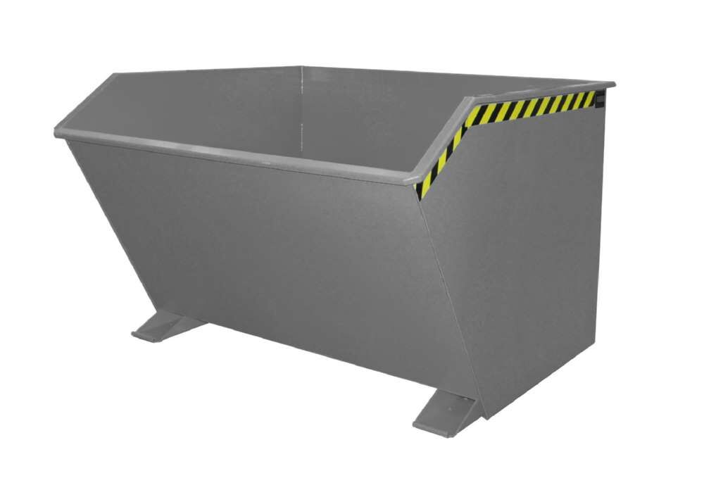 Bauer Kippbehälter GU 2000 lackiert in der Farbe Mausgrau Produktbild Bauer Kippbehälter GU 2000 lackiert in der Farbe Mausgrau
