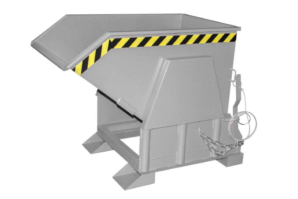 Bauer Kippbehälter BK 50 lackiert in der Farbe Mausgrau Produktbild Bauer Kippbehälter BK 50 lackiert in der Farbe Mausgrau