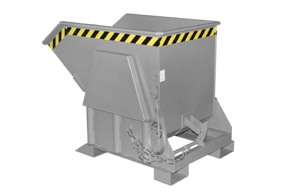Bauer Kippbehälter BK 50 lackiert in der Farbe Mausgrau Produktbild Bauer Kippbehälter BK 50 lackiert in der Farbe Mausgrau bild 2