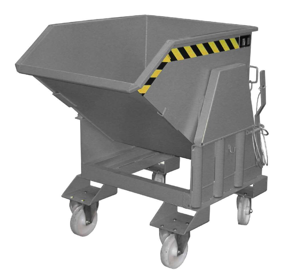 Bauer Kippbehälter BK 50 lackiert in der Farbe Mausgrau Produktbild Bauer Kippbehälter BK 50 lackiert in der Farbe Mausgrau bild 4