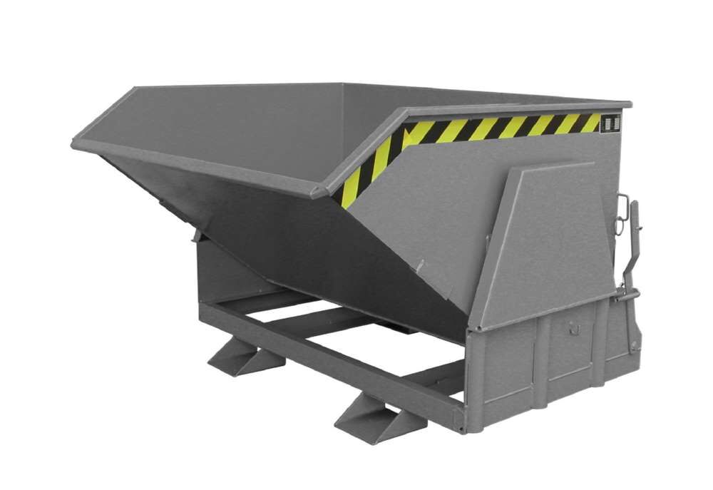 Bauer Kippbehälter BK 80 lackiert in der Farbe Mausgrau Produktbild Bauer Kippbehälter BK 80 lackiert in der Farbe Mausgrau