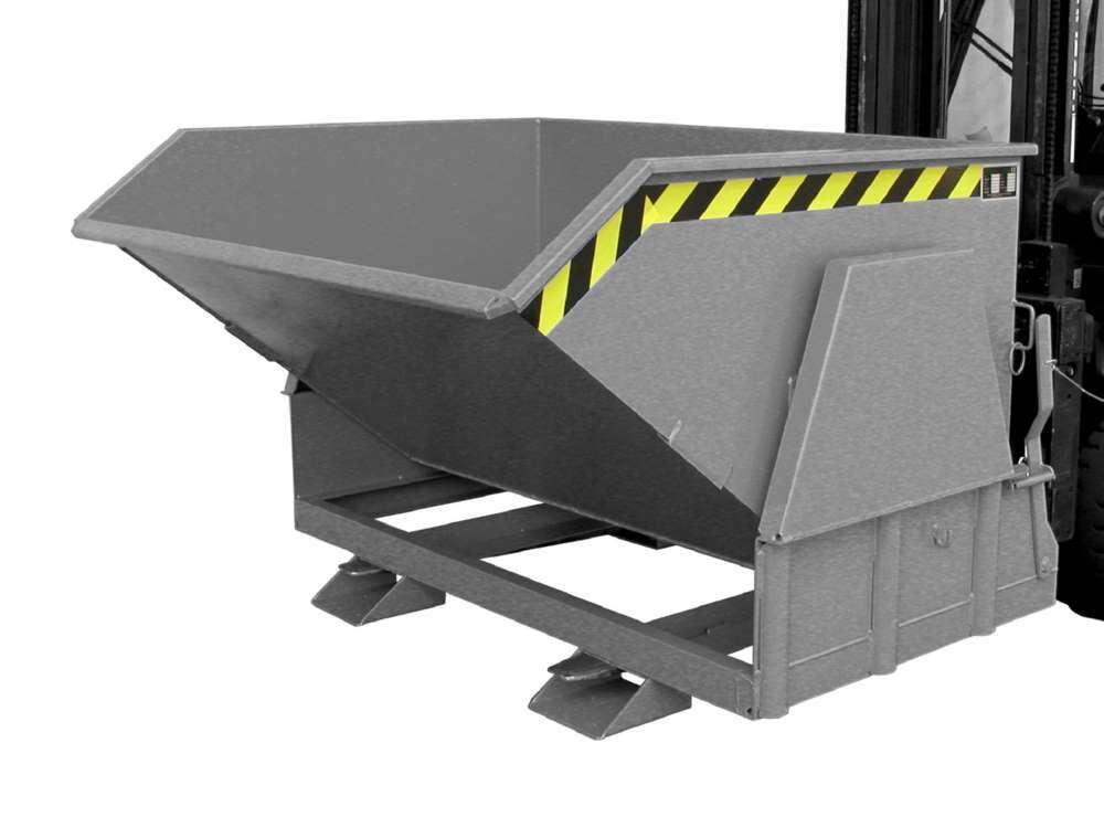 Bauer Kippbehälter BK 120 lackiert in der Farbe Mausgrau Produktbild Bauer Kippbehälter BK 120 lackiert in der Farbe Mausgrau