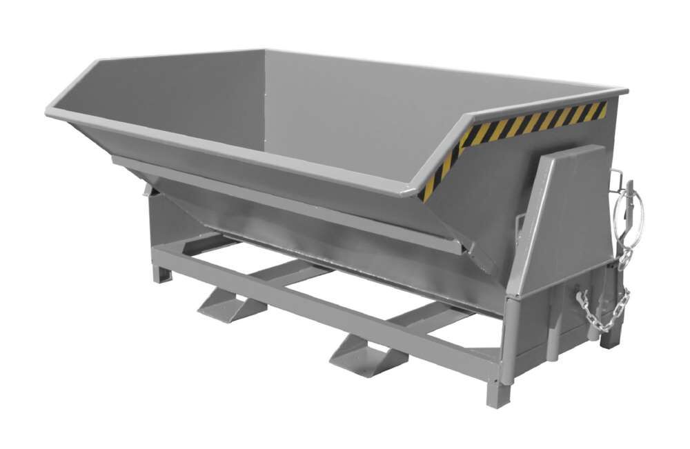 Bauer Kippbehälter BK 200 lackiert in der Farbe Mausgrau Produktbild Bauer Kippbehälter BK 200 lackiert in der Farbe Mausgrau