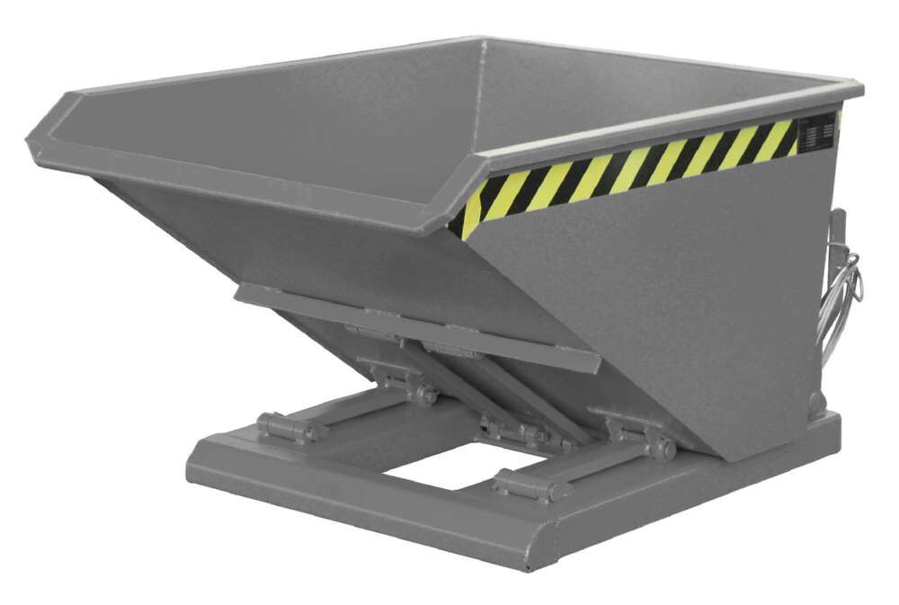 Bauer Kippbehälter NK 30 lackiert in der Farbe Mausgrau Produktbild Bauer Kippbehälter NK 30 lackiert in der Farbe Mausgrau