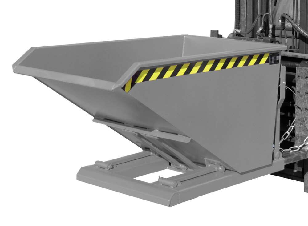 Bauer Kippbehälter NK 50 lackiert in der Farbe Mausgrau Produktbild Bauer Kippbehälter NK 50 lackiert in der Farbe Mausgrau