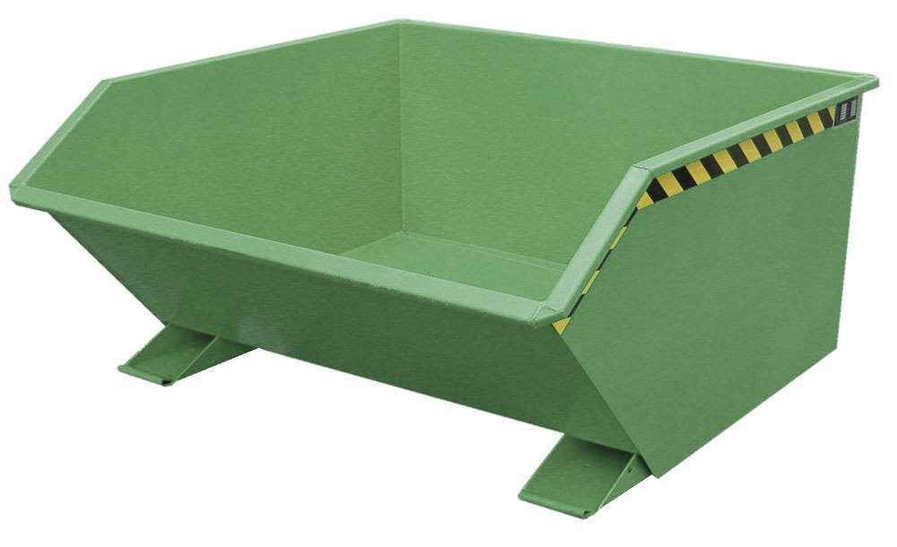 Bauer Kippbehälter GU 750 lackiert in der Farbe Resedagrün Produktbild Bauer Kippbehälter GU 750 lackiert in der Farbe Resedagrün