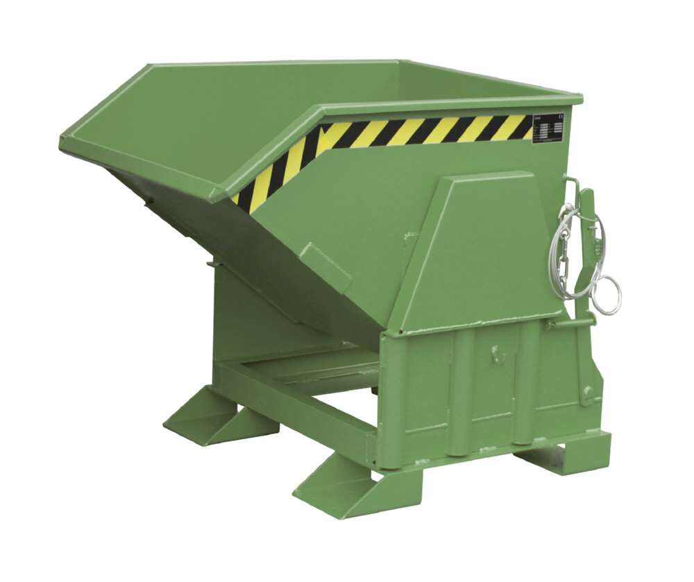Bauer Kippbehälter BK 30 lackiert in der Farbe Resedagrün Produktbild Bauer Kippbehälter BK 30 lackiert in der Farbe Resedagrün