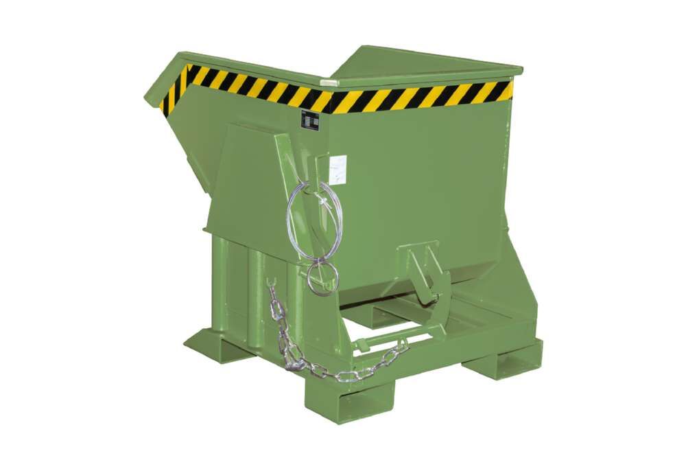 Bauer Kippbehälter BK 30 lackiert in der Farbe Resedagrün Produktbild Bauer Kippbehälter BK 30 lackiert in der Farbe Resedagrün bild 2