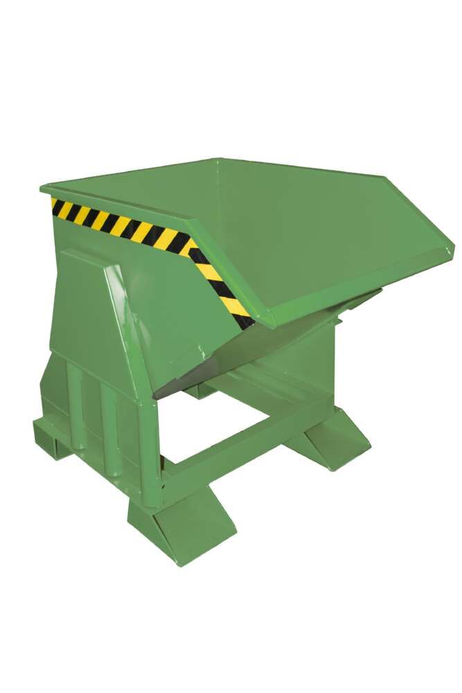 Bauer Kippbehälter BK 30 lackiert in der Farbe Resedagrün Produktbild Bauer Kippbehälter BK 30 lackiert in der Farbe Resedagrün bild 3