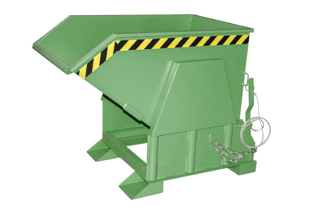 Bauer Kippbehälter BK 50 lackiert in der Farbe Resedagrün Produktbild Bauer Kippbehälter BK 50 lackiert in der Farbe Resedagrün
