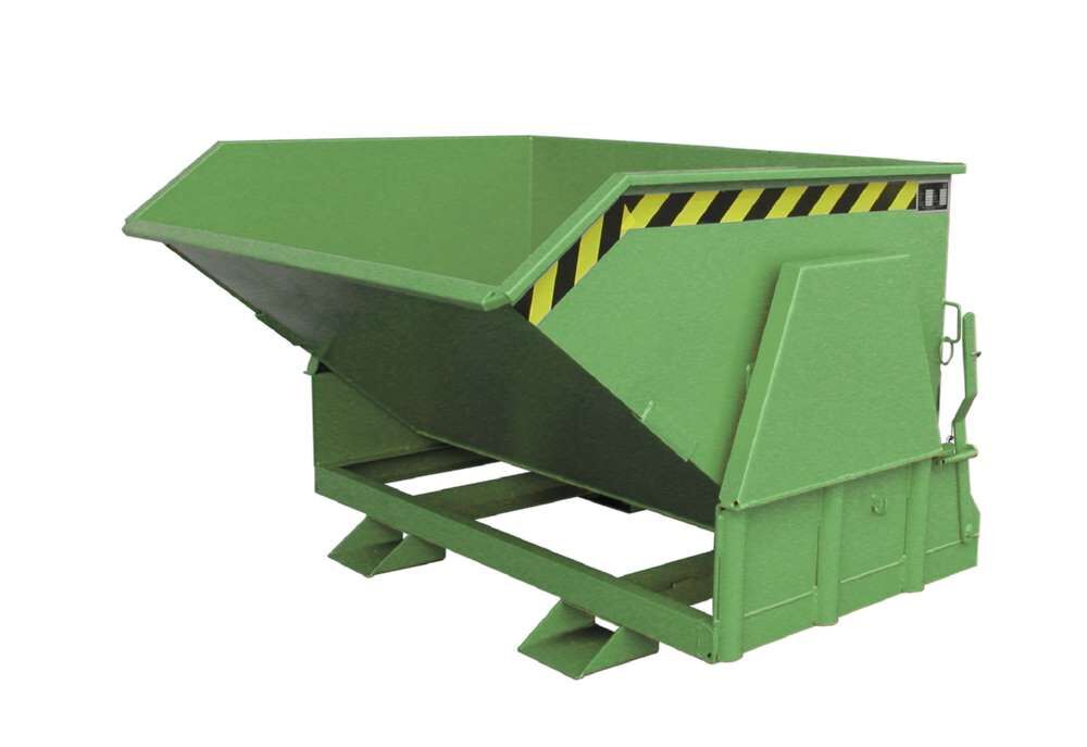 Bauer Kippbehälter BK 80 lackiert in der Farbe Resedagrün Produktbild Bauer Kippbehälter BK 80 lackiert in der Farbe Resedagrün