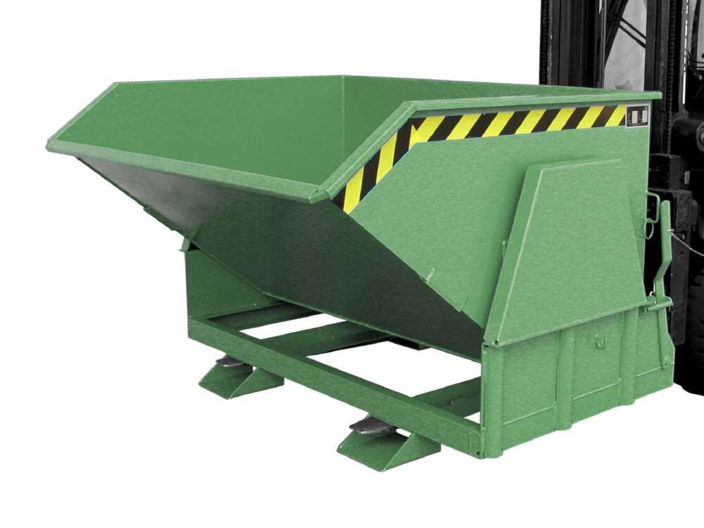 Bauer Kippbehälter BK 120 lackiert in der Farben Resedagrün Produktbild Bauer Kippbehälter BK 120 lackiert in der Farben Resedagrün