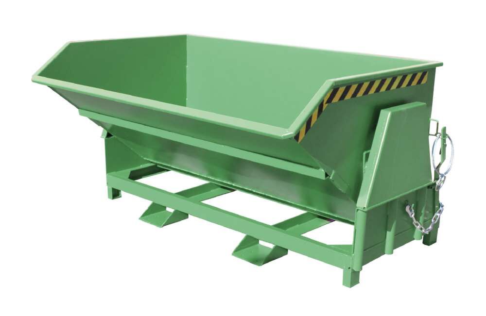 Bauer Kippbehälter BK 200 lackiert in der Farbe Resedagrün Produktbild Bauer Kippbehälter BK 200 lackiert in der Farbe Resedagrün