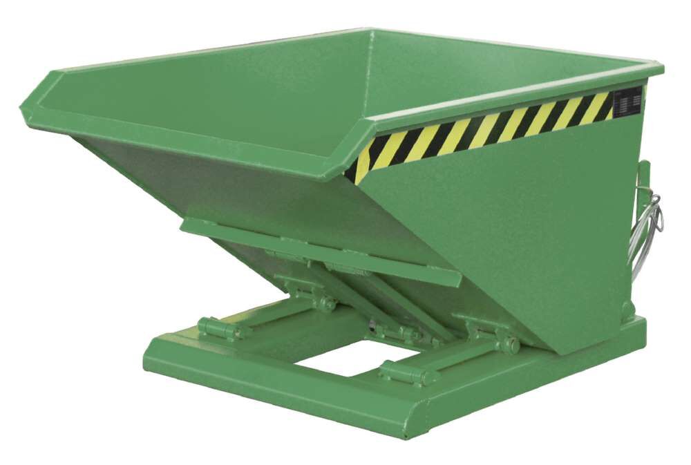 Bauer Kippbehälter NK 30 lackiert in der Farbe Resedagrün Produktbild Bauer Kippbehälter NK 30 lackiert in der Farbe Resedagrün