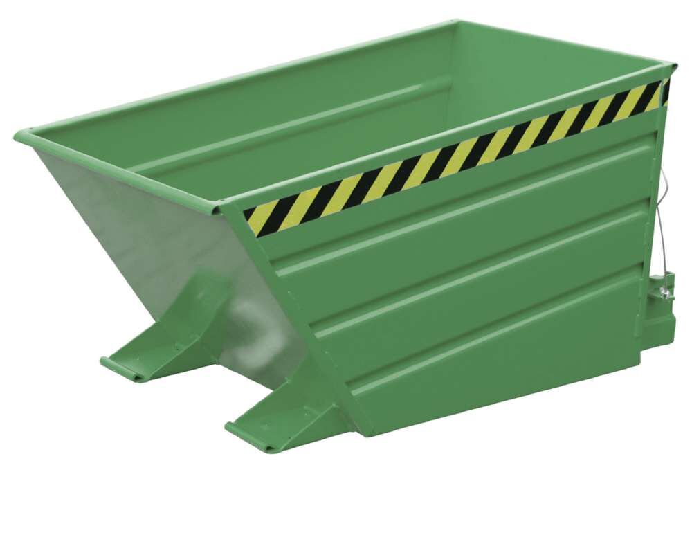 Bauer Kippbehälter VD 500 lackiert in der Farbe Resedagrün Produktbild Bauer Kippbehälter VD 500 lackiert in der Farbe Resedagrün