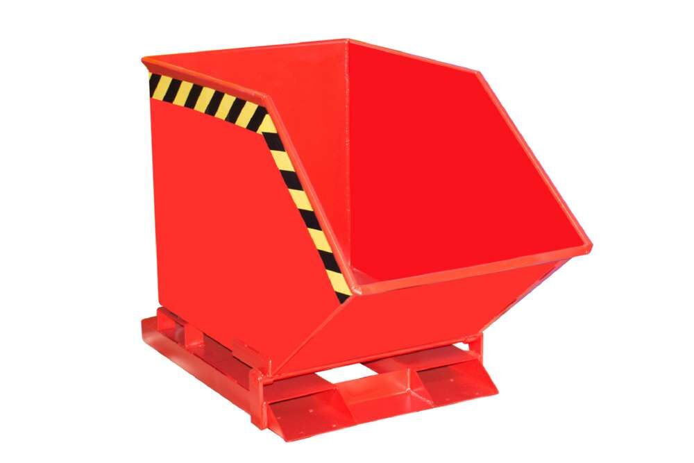 Bauer Kippmulde KK 250 Öl und wasserdicht lackiert feuerrot Produktbild Bauer Kippmulde KK 250 Öl und wasserdicht lackiert feuerrot bild 2