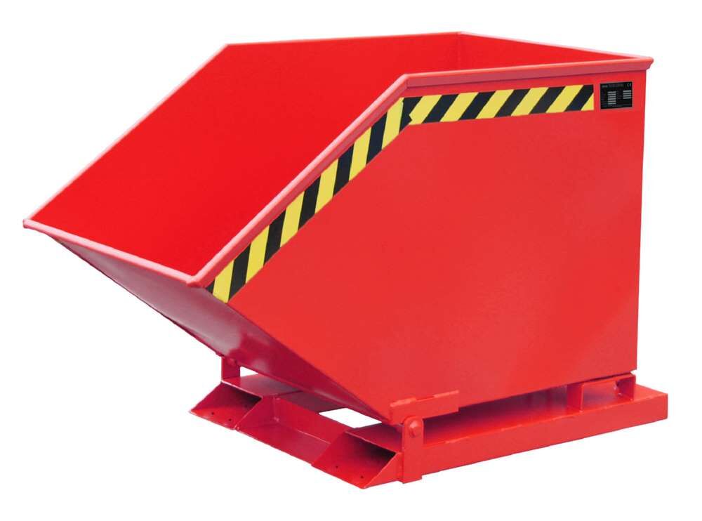 Bauer Kippmulde KK 400 mit niedriger Schüttkante lackiert feuerrot Produktbild Bauer Kippmulde KK 400 mit niedriger Schüttkante lackiert feuerrot