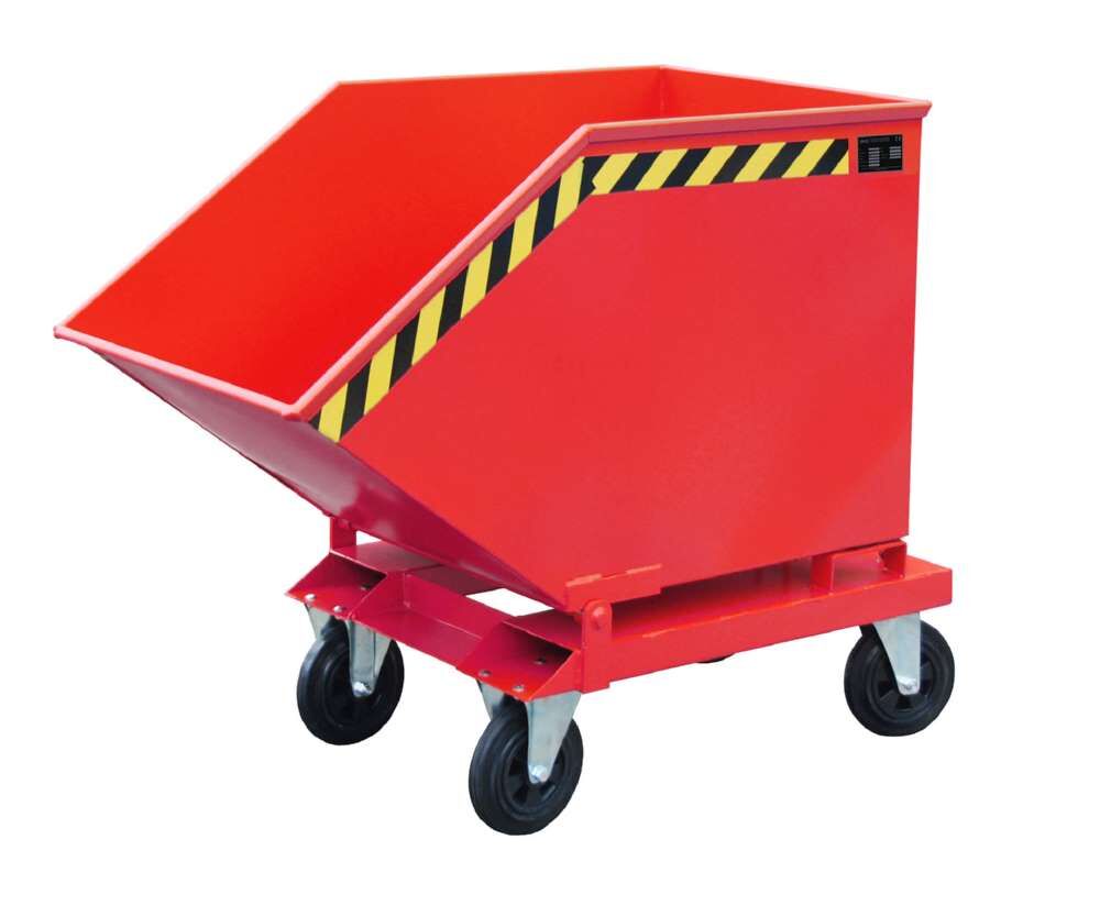 Bauer Kippmulde KK 600 lackiert feuerrot Produktbild Bauer Kippmulde KK 600 lackiert feuerrot bild 2