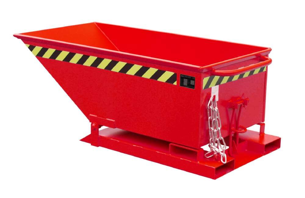 Bauer Kippmulde KN 250 mit niedriger Schüttkante lackiert feuerrot Produktbild Bauer Kippmulde KN 250 mit niedriger Schüttkante lackiert feuerrot