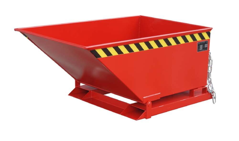 Bauer Kippmulde KN 400 Öl und wasserdicht lackiert feuerrot Produktbild Bauer Kippmulde KN 400 Öl und wasserdicht lackiert feuerrot