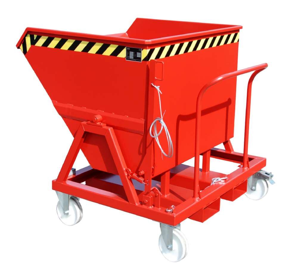 Bauer Kippmulde KS 550 lackiert feuerrot Produktbild Bauer Kippmulde KS 550 lackiert feuerrot