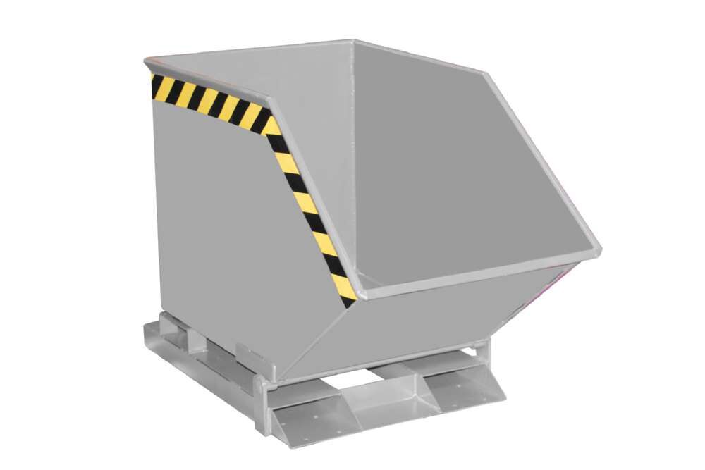 Bauer Kippmulde KK 250 Öl und wasserdicht lackiert mausgrau Produktbild Bauer Kippmulde KK 250 Öl und wasserdicht lackiert mausgrau bild 2