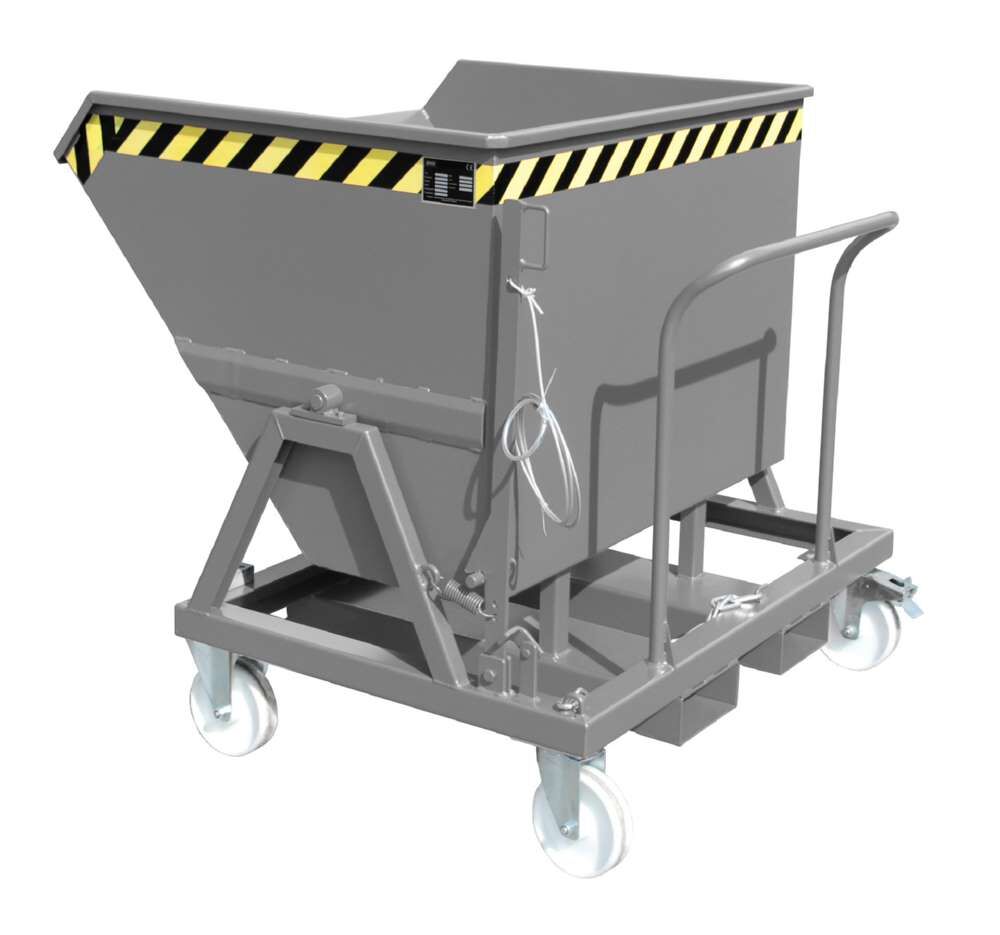 Bauer Kippmulde KS 550 lackiert mausgrau Produktbild Bauer Kippmulde KS 550 lackiert mausgrau