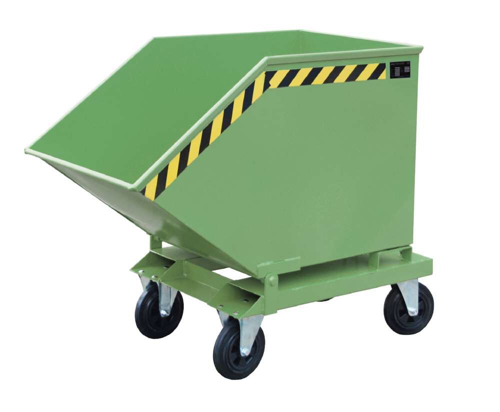 Bauer Kippmulde KK 600 Öl und wasserdicht lackiert resedagrün Produktbild Bauer Kippmulde KK 600 Öl und wasserdicht lackiert resedagrün bild 2