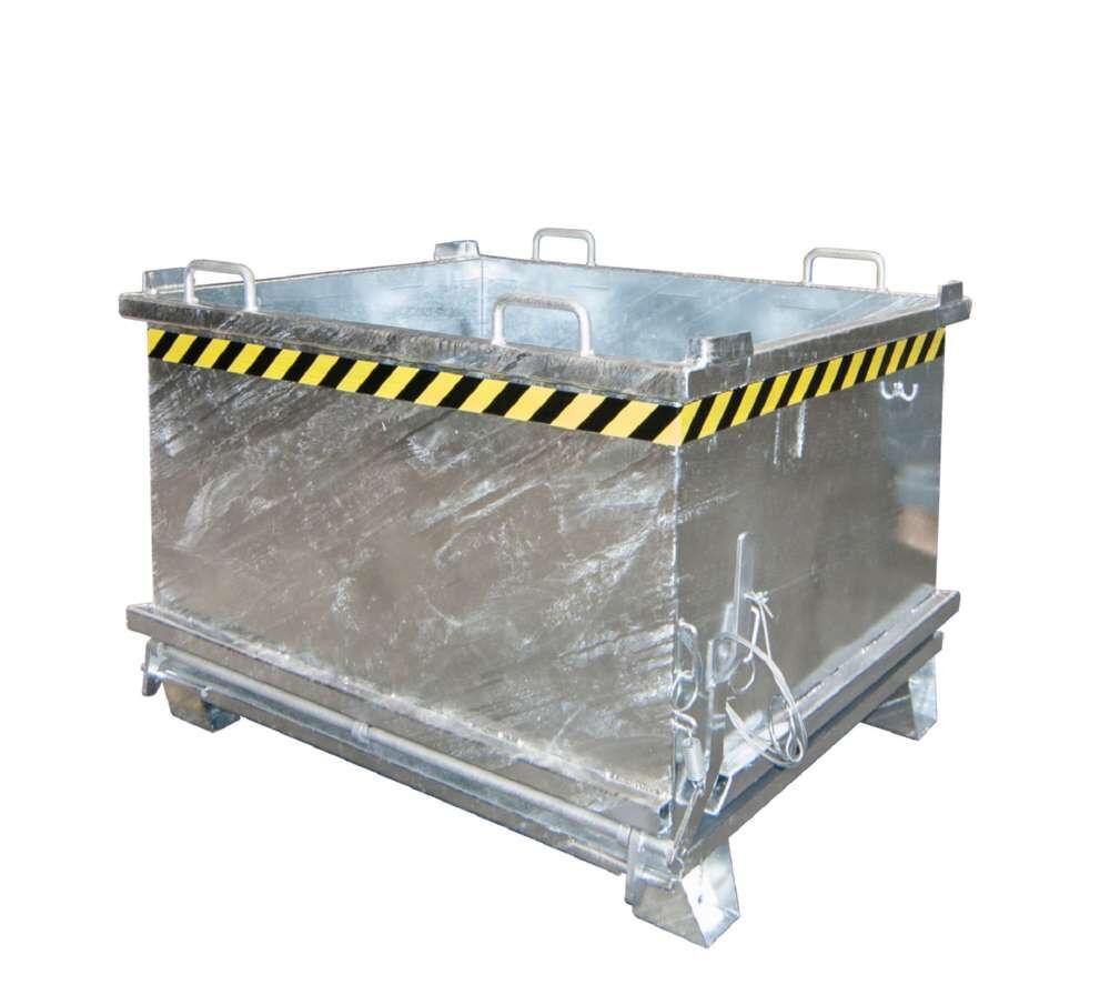 Bauer Klappbodenbehälter SB 750 feuerverzinkt Produktbild Bauer Klappbodenbehälter SB 750 feuerverzinkt