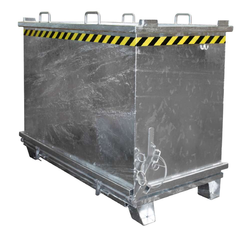 Bauer Klappbodenbehälter SB 2000 feuerverzinkt Produktbild Bauer Klappbodenbehälter SB 2000 feuerverzinkt