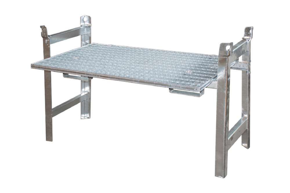 Bauer Kleingebinderegal FRG 1380 x 850 x 580 mm feuerverzinkt Produktbild Bauer Kleingebinderegal FRG 1380 x 850 x 580 mm feuerverzinkt