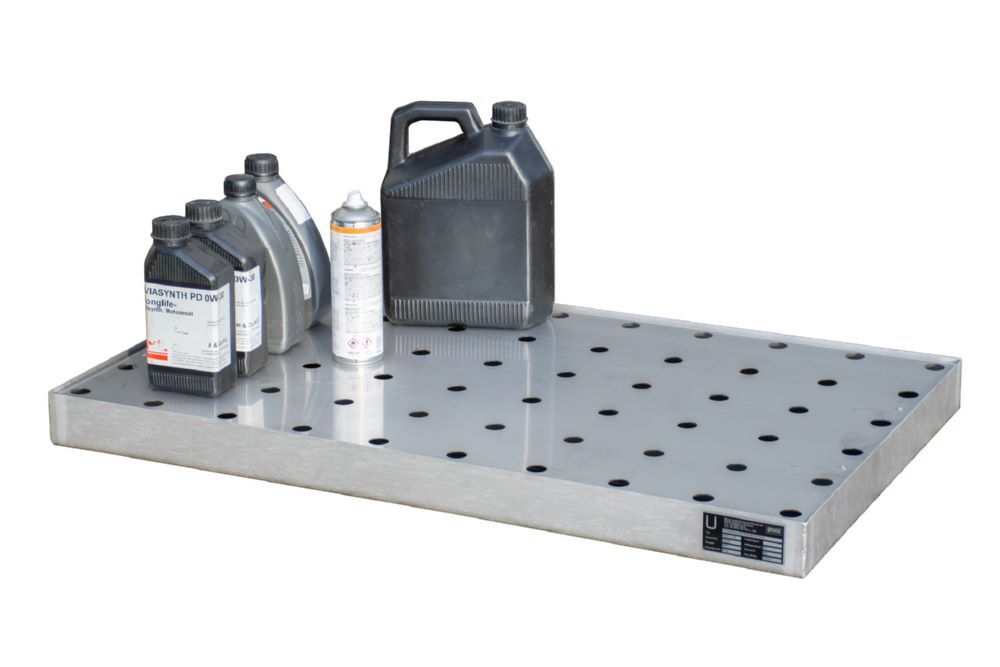 Bauer Südlohn Kleingebindewanne KGW 3/M V4A Edelstahl Breite 1000 mm Produktbild Bauer Südlohn Kleingebindewanne KGW 3/M V4A Edelstahl Breite 1000 mm bild 2