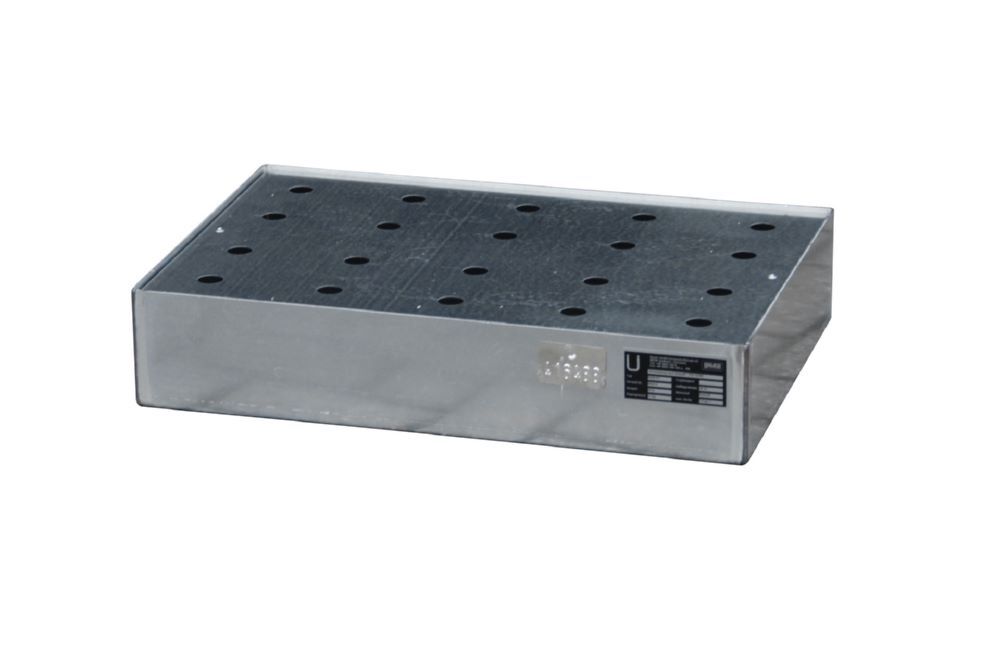 Bauer Südlohn Kleingebindewanne für Paletten KGW-P 1/M verzinkt Breite 600 mm Produktbild Bauer Südlohn Kleingebindewanne für Paletten KGW-P 1/M verzinkt Breite 600 mm