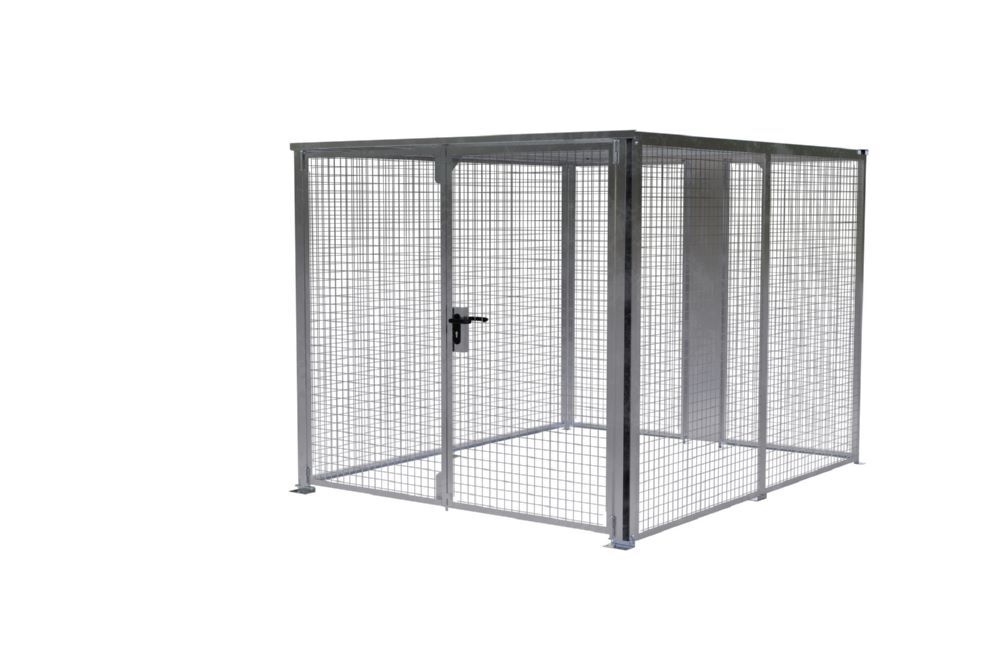 Bauer Lagerbox LBM 3000 2160 x 1985 mm feuerverzinkt Produktbild Bauer Lagerbox LBM 3000 2160 x 1985 mm feuerverzinkt