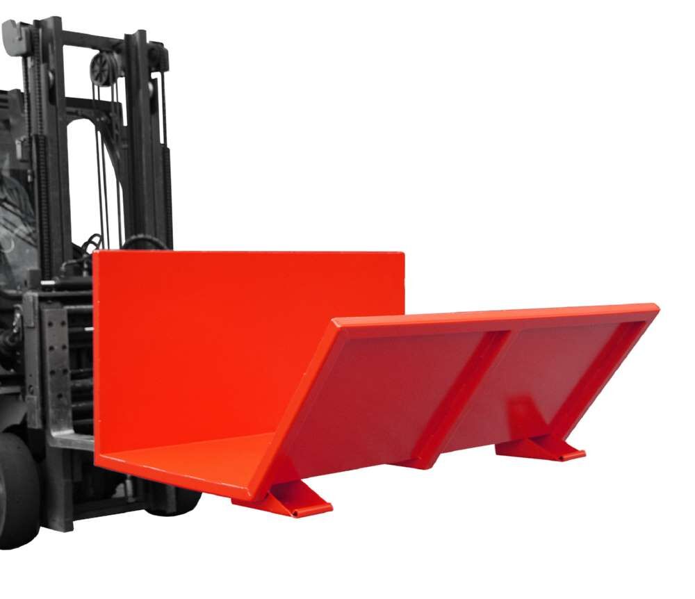 Bauer Langgutkipper LGK lackiert feuerrot RAL 3000 Produktbild Bauer Langgutkipper LGK lackiert feuerrot RAL 3000 bild 2