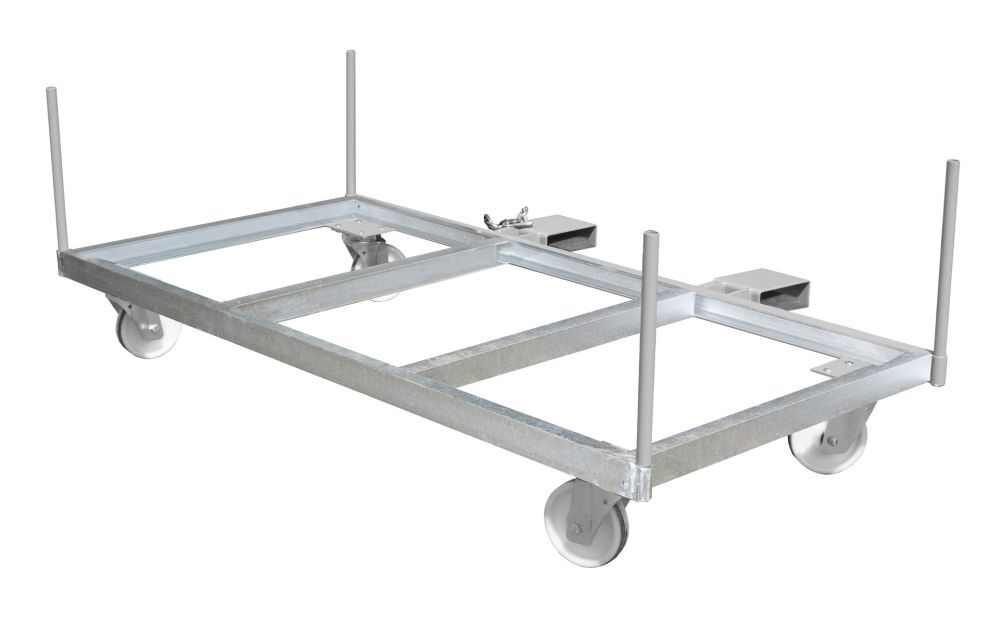 Bauer Langgutseitenwagen LSW 2,5 feuerverzinkt Produktbild Bauer Langgutseitenwagen LSW 2,5 feuerverzinkt