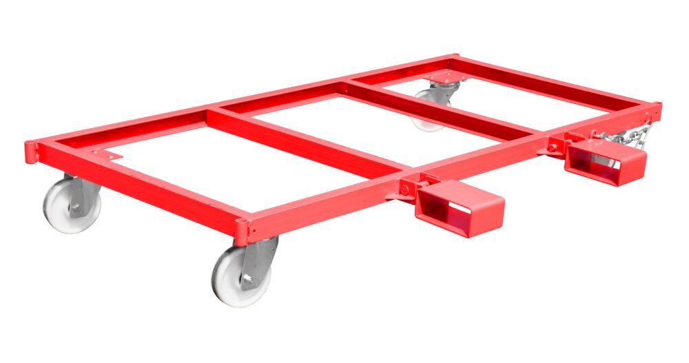 Bauer Langgutseitenwagen LSW 2,5 lackiert in der Farbe Feuerrot Produktbild Bauer Langgutseitenwagen LSW 2,5 lackiert in der Farbe Feuerrot