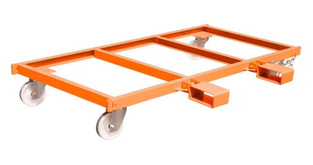 Bauer Langgutseitenwagen LSW 1,3 lackiert in der Farbe Gelborange Produktbild Bauer Langgutseitenwagen LSW 1,3 lackiert in der Farbe Gelborange